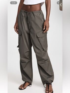 Agolde- Ginerva Cargo Pants CAVIAR